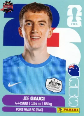 AUS 3 Joe Gauci
