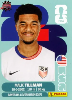 USA 15 Malik Tillman