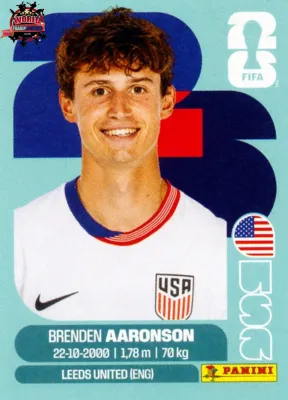 USA 17 Brenden Aaronson